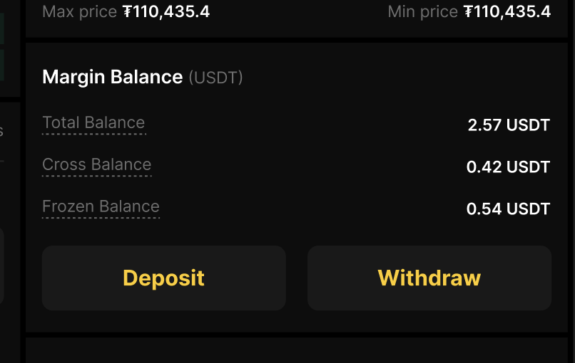 Margin Balance